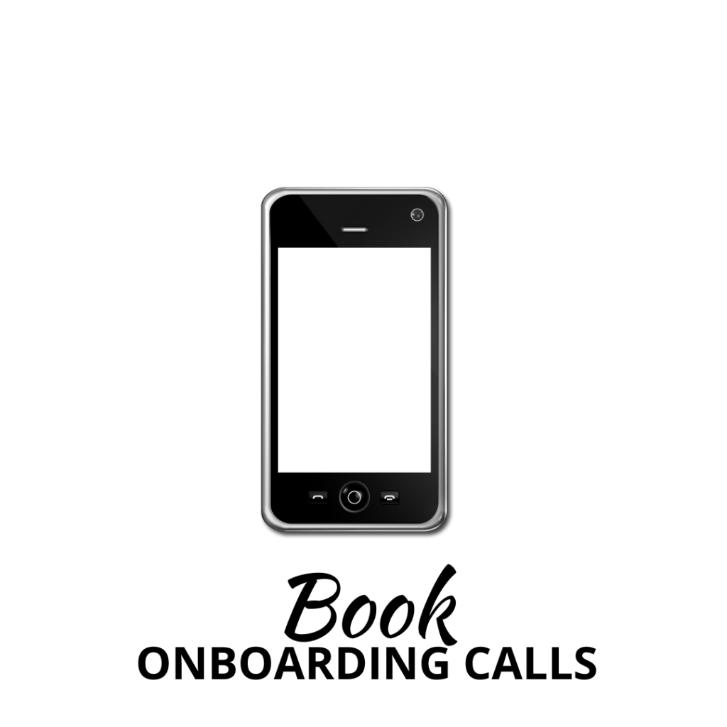 book onboarding calls